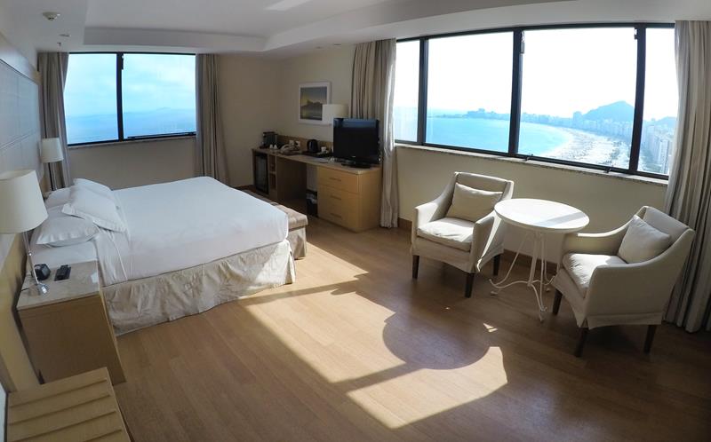 suite 2618 do Hotel Hilton Copacabana