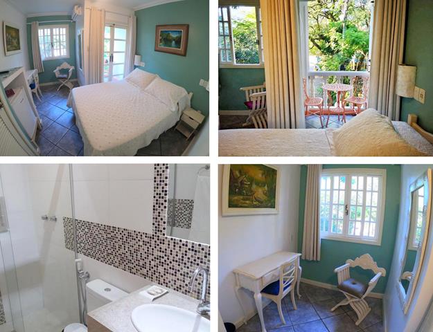 Quarto pousada casablanca ilha grande