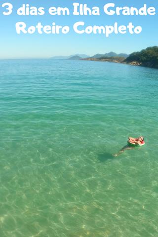 Salve no Pinterest roteiro ilha grande