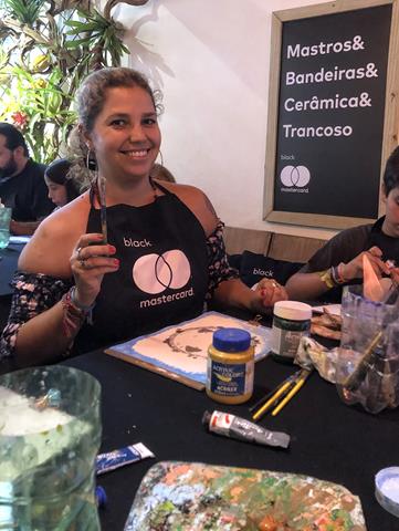 Pintando com Damião Vieira