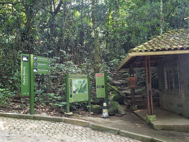 Entrada da trilha