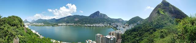 Vista panoramica do mirante do urubu