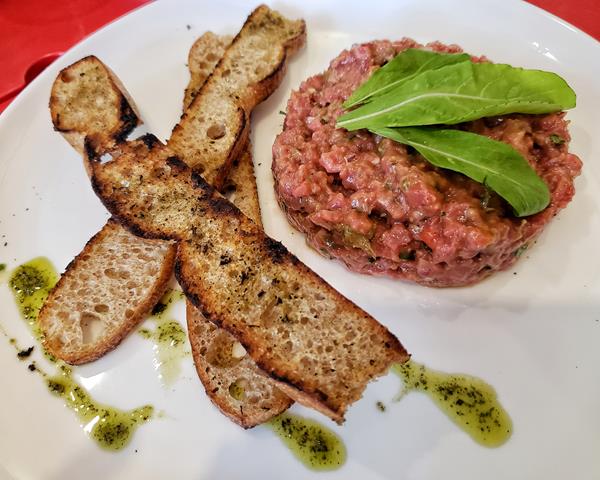 Tartare de Mignon O Macarrão