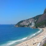 Praia do Leblon no Rio de Janeiro