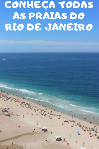 Todas as praias do Rio de Janeiro Salve no Pinterest