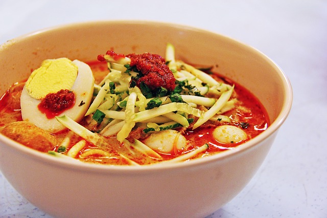 Laksa gastronomia da malasia